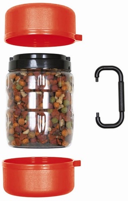 Comedero/bebedero de Viaje Rojo 1.5l